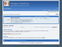 Tablet Screenshot of amigoscatolicos.org